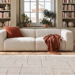 Alfombra de estilo escandinavo Candela 2308 Crema | Atticgo