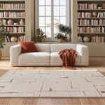 Alfombra de estilo escandinavo para salón Candela 2309 Crema | Atticgo