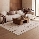 Alfombra de estilo escandinavo para salón Candela 2309 Crema | Atticgo