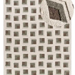 Alfombra geométrica Candela 2450 Marrón Atticgo