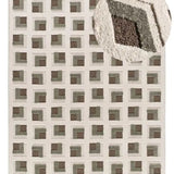Alfombra geométrica Candela 2450 Marrón Atticgo