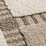 Alfombra geométrica detalle Candela 2451 Crema Atticgo
