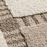 Alfombra geométrica detalle Candela 2451 Crema Atticgo