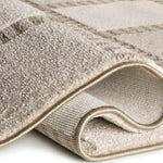 Alfombra geométrica doblada Candela 2451 Crema Atticgo