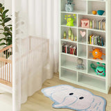 Atticgo Alfombra infantil lavable elefante Candy 22036 Blanco ambiente