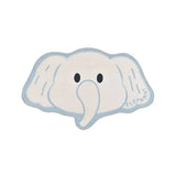 Atticgo Alfombra infantil lavable elefante Candy 22036 Blanco