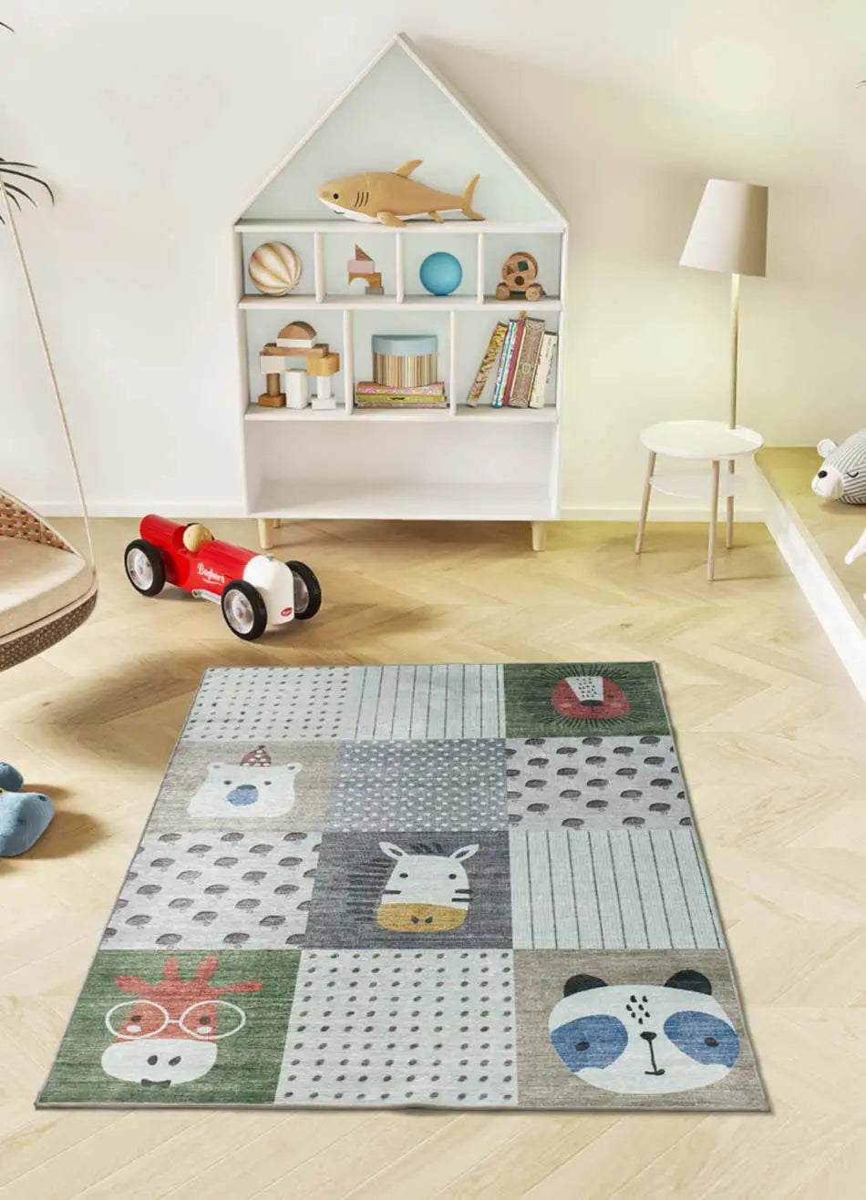 Atticgo Alfombra infantil animales Candy 24061 Multicolor ambiente