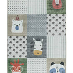 Atticgo Alfombra infantil animales Candy 24061 Multicolor