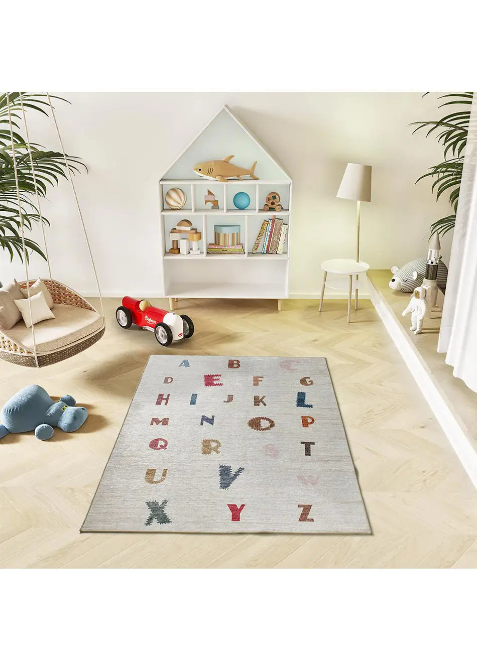 Atticgo Alfombra infantil abecedario Candy 24082 Multicolor ambiente habitación