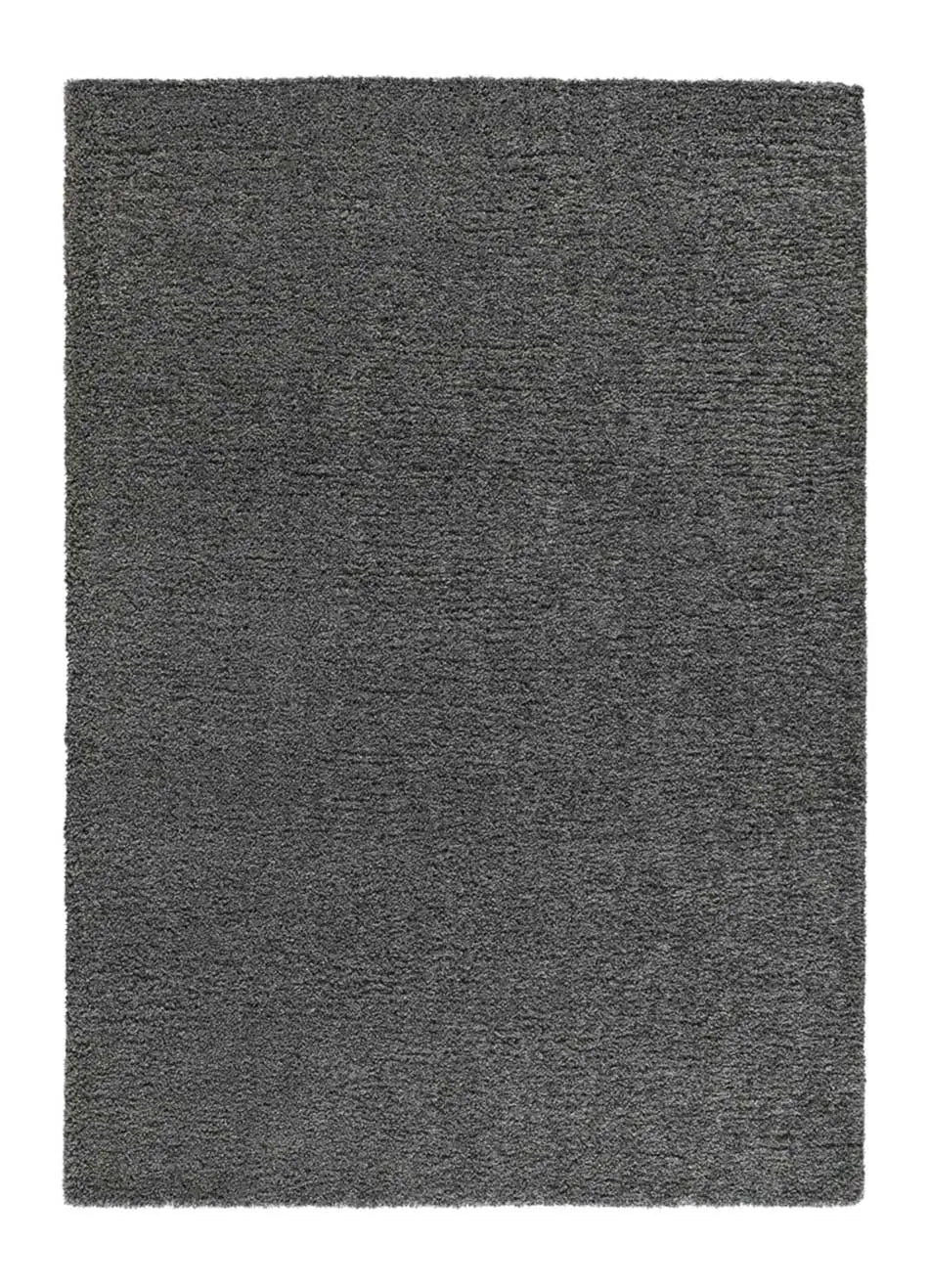 Alfombra shaggy lisa Catay 8507 Antracita Atticgo