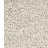 Alfombra shaggy a medida Catay Liso Blanco Atticgo