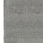 Alfombra shaggy a medida Catay Liso Gris Atticgo