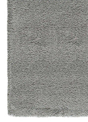 Alfombra shaggy a medida Catay Liso Gris Atticgo