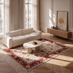 Alfombra vintage Classic 12505 Crema Atticgo