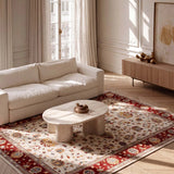 Alfombra vintage Classic 12505 Crema Atticgo