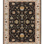 Alfombra vintage Classic 12505 Antracita | Atticgo