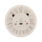 Atticgo Alfombra infantil redonda león Clown 2343 Multicolor