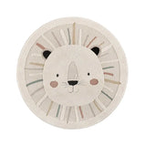 Atticgo Alfombra infantil redonda león Clown 2343 Multicolor