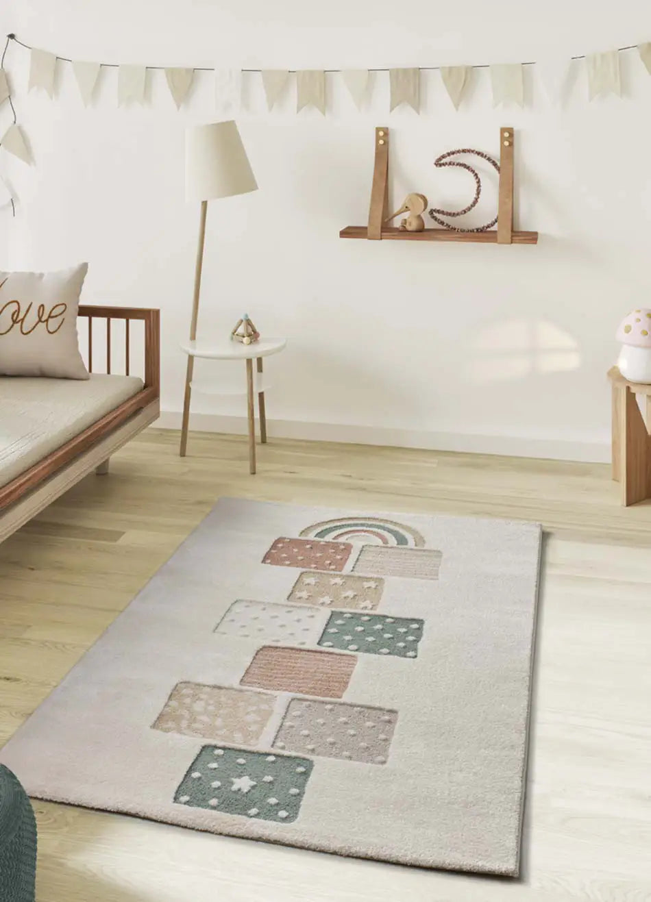 Atticgo Alfombra infantil juego Clown 2365 Multicolor ambiente