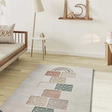 Atticgo Alfombra infantil juego Clown 2365 Multicolor ambiente