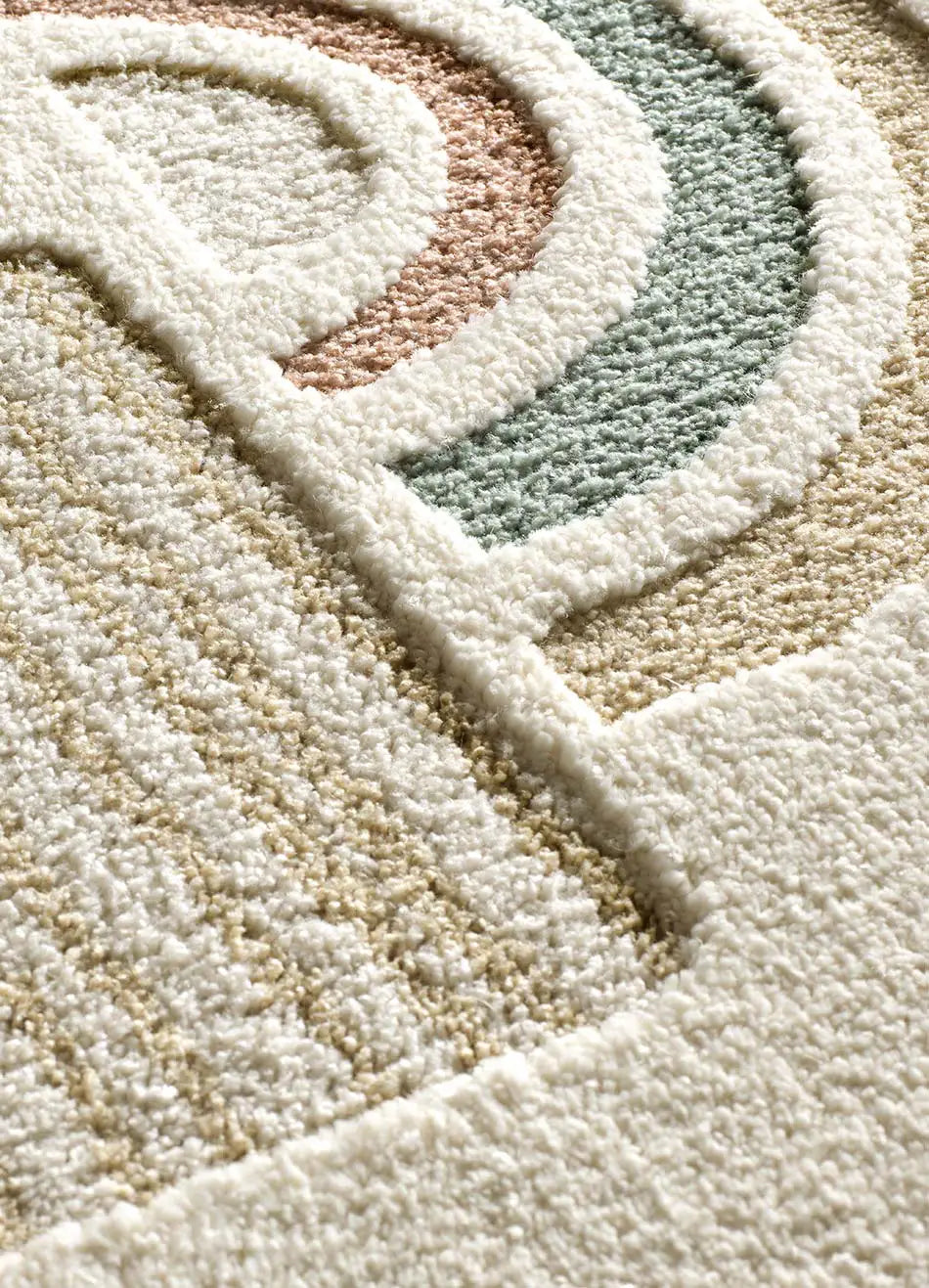 Atticgo Alfombra infantil juego Clown 2365 Multicolor macro