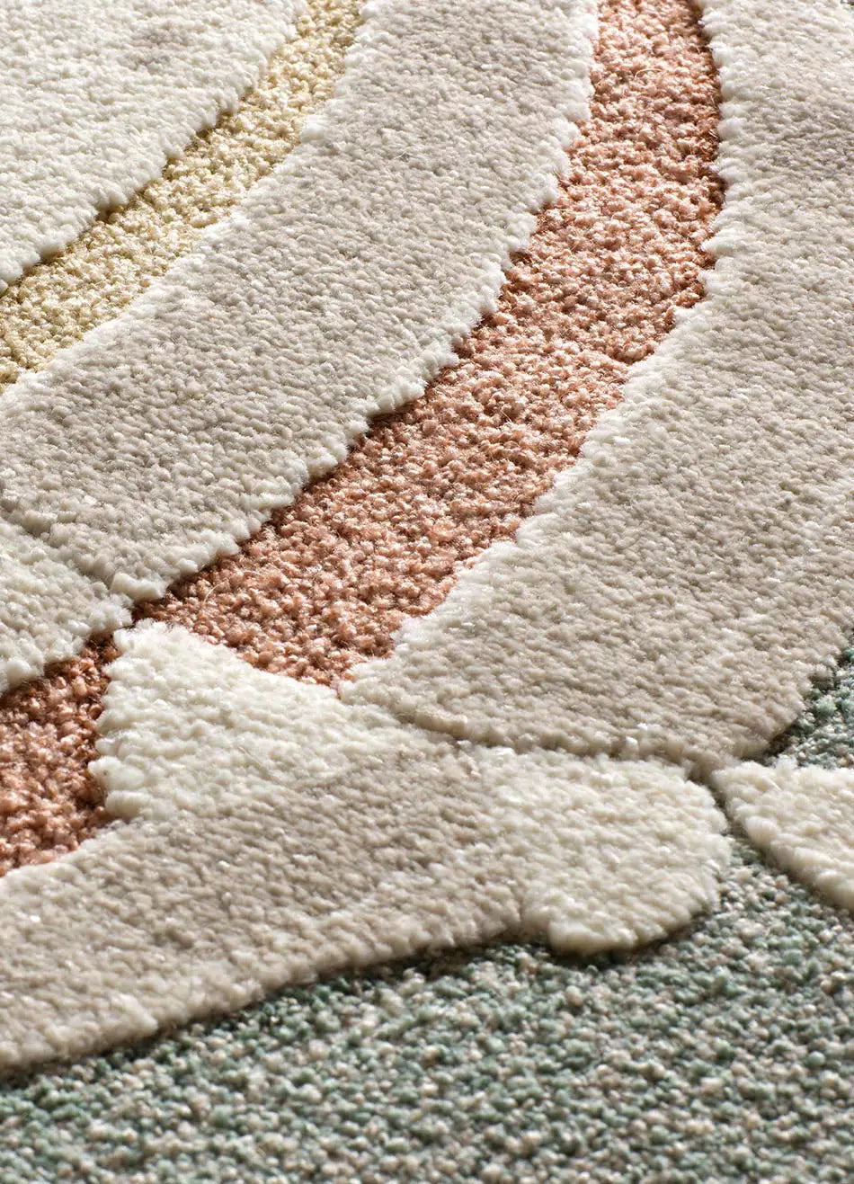 Atticgo Alfombra infantil globo animales Clown 2366 Verde macro