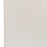 Alfombra a medida Comfy Liso Blanco zoom | Atticgo