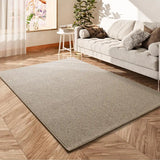 Alfombra a medida salón tejida en bucle Country Liso Natural Atticgo 