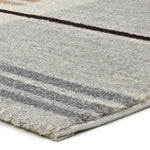 Atticgo Alfombra Geométrica Craft 12929 Gris detalle