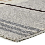 Atticgo Alfombra Geométrica Craft 12929 Gris detalle
