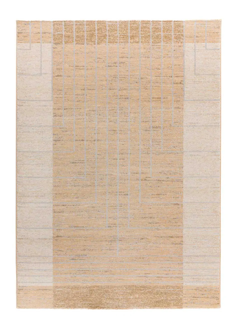 Atticgo Alfombra Geométrica Craft 12932 Beige