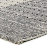 Atticgo Alfombra Geométrica Craft 12933 Gris detalle