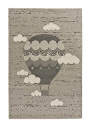 Atticgo Alfombra infantil Cranberry 658 Gris 115x170 cm