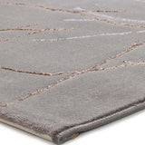 Alfombra esquina efecto mármol Creation 50055 Gris Claro Atticgo