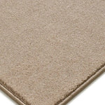 Alfombra a medida Crescent Liso Beige esquina | Atticgo