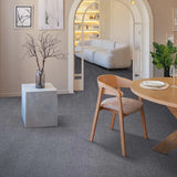 Alfombra a medida Crescent Liso Gris Ambiente | Atticgo