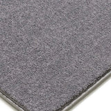 Alfombra a medida Crescent Liso Gris esquina | Atticgo