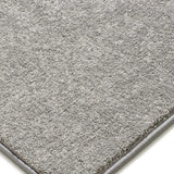 Alfombra a medida Crescent Liso Plata esquina | Atticgo