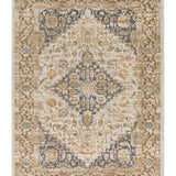 Alfombra vintage Delta 12692 Beige y Gris Atticgo