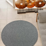 Alfombra salón a medida Durban Liso Gris Atticgo