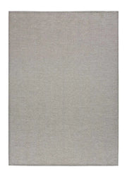 Atticgo Alfombra lavable Espiga Liso Gris