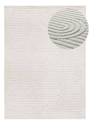 Atticgo | Alfombra Texturas Neutras ESTILO 23062 Crema con zoom