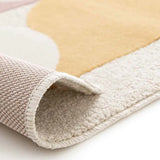 Backing Alfombra geométrica colores empolvados Flashy 25411 Multicolor Atticgo