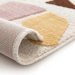 Backing Alfombra geométrica colores empolvados Flashy 25418 Multicolor Atticgo