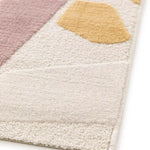 Esquina Alfombra geométrica colores empolvados Flashy 25418 Multicolor Atticgo