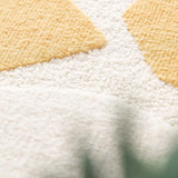 Detalle Alfombra geométrica colores empolvados Flashy 25418 Multicolor Atticgo