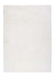 Atticgo Alfombra lavable Fox Liso Blanco