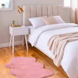 Washable rug Form Fox Plain Pink