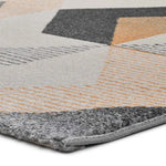 Atticgo Alfombra geométrica Gladys 12241 Gris macro