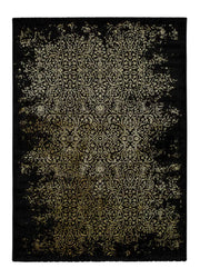 Atticgo Alfombra vintage Gold 23448 negro